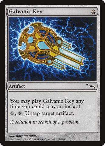 Galvanic Key [Mirrodin] (MRD 173)