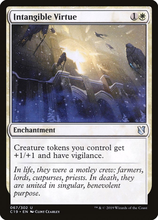Intangible Virtue [Commander 2019] (C19 67)