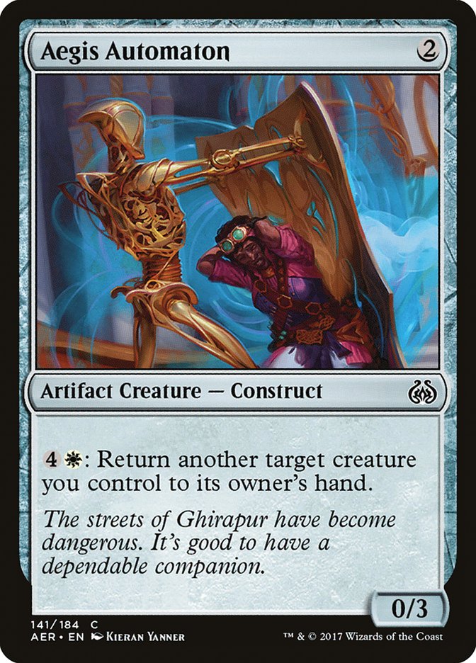 Aegis Automaton [Aether Revolt] (AER 141)