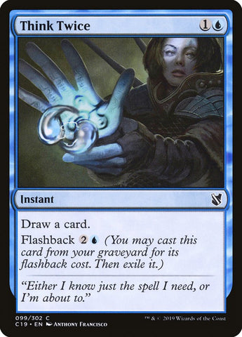 Think Twice [Commander 2019] (C19 99)