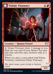 Voltaic Visionary // Volt-Charged Berserker [Innistrad: Crimson Vow] (VOW 183)