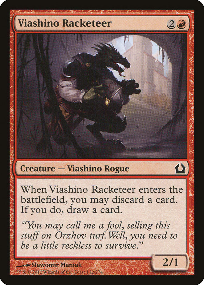 Viashino Racketeer [Return to Ravnica] (RTR 112)