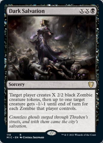 Dark Salvation [Innistrad: Midnight Hunt Commander] (MIC 110)