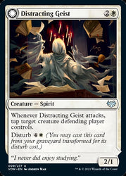 Distracting Geist // Clever Distraction [Innistrad: Crimson Vow] (VOW 9)