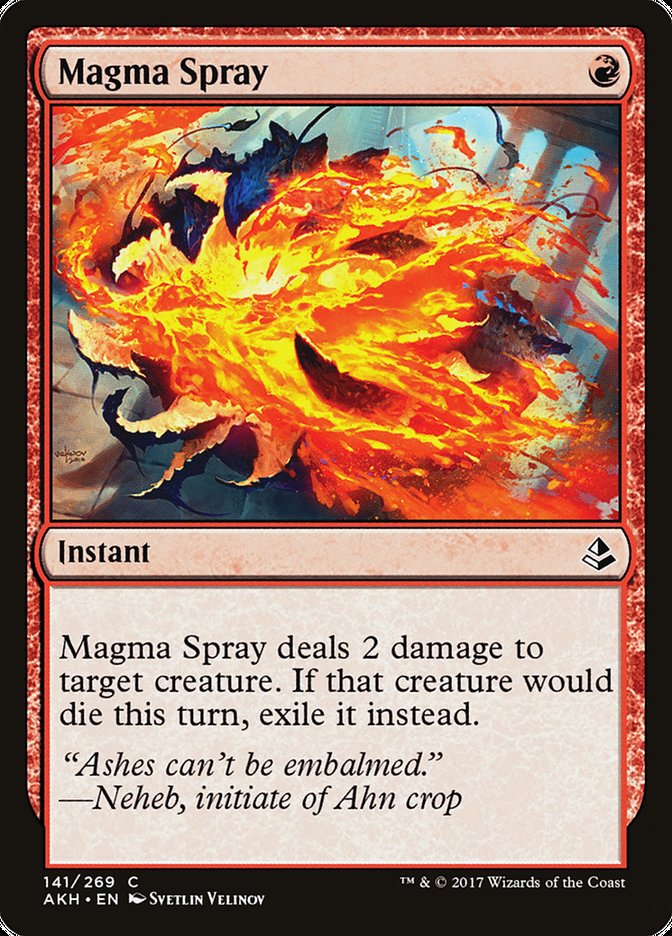 Magma Spray [Amonkhet] (AKH 141)