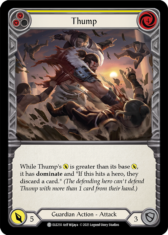 Thump (Yellow) [ELE210] 1st Edition Normal