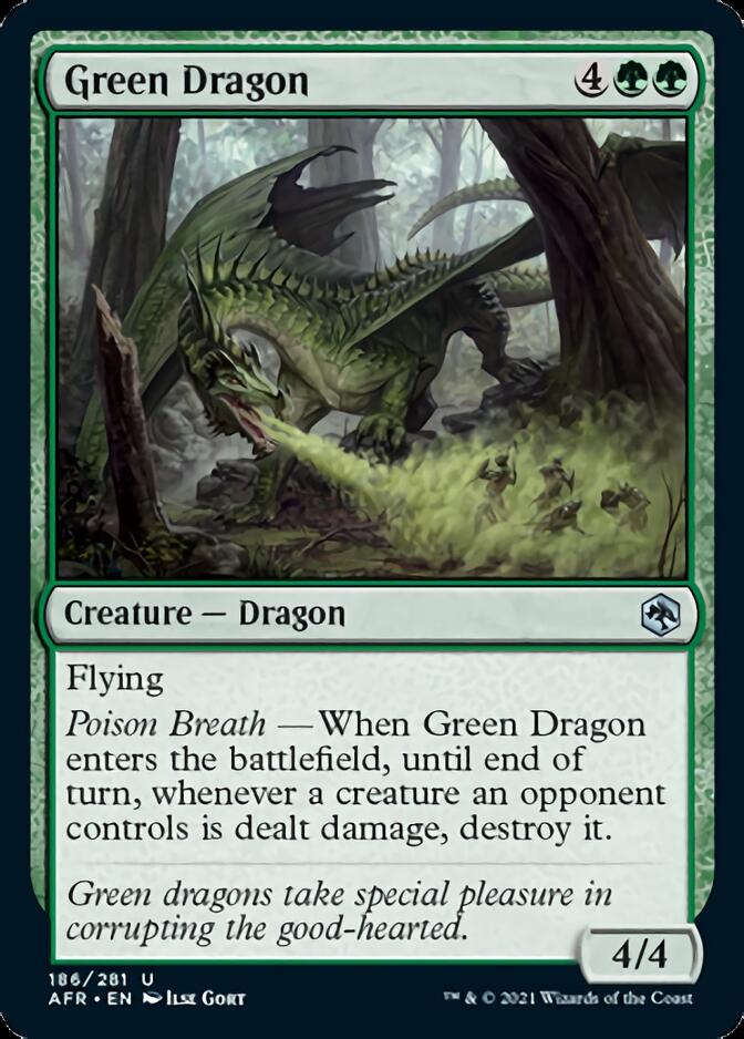 Green Dragon [Dungeons & Dragons: Adventures in the Forgotten Realms] (AFR 186)