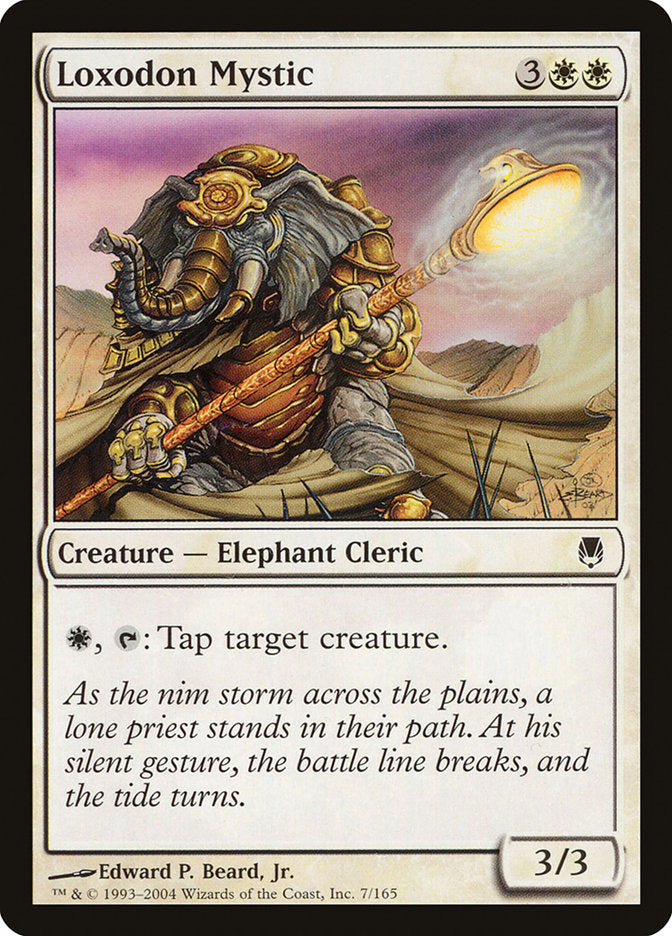 Loxodon Mystic [Darksteel] (DST 7)