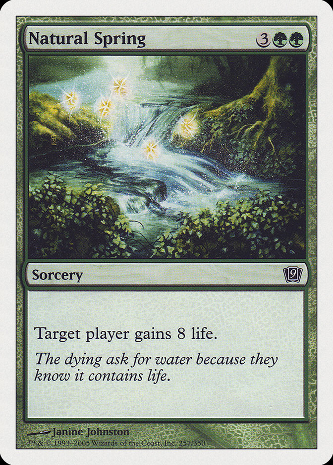 Natural Spring [Ninth Edition] (9ED 257)