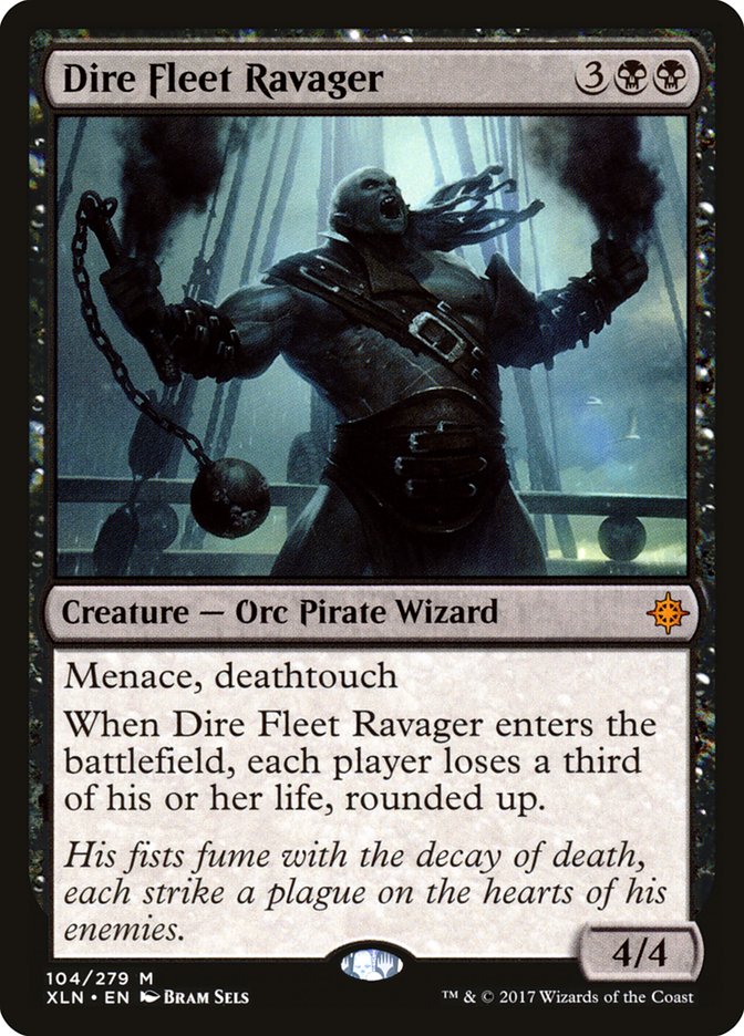 Dire Fleet Ravager [Ixalan] (XLN 104)