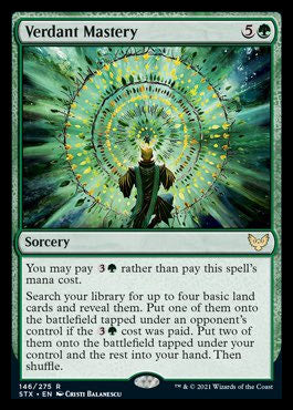 Verdant Mastery [Strixhaven: School of Mages] (STX 146)