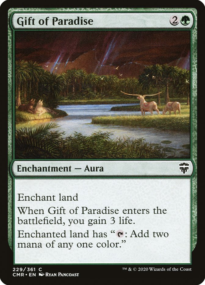 Gift of Paradise [Commander Legends] (CMR 229)