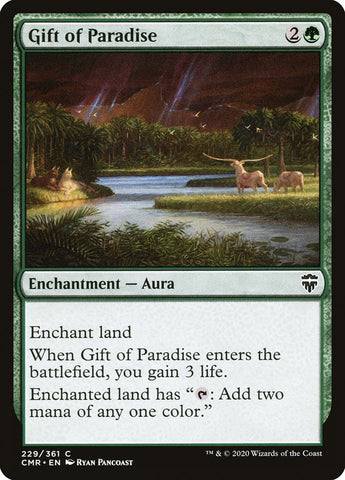 Gift of Paradise [Commander Legends] (CMR 229)