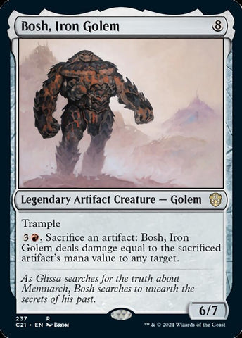 Bosh, Iron Golem [Commander 2021] (C21 237)