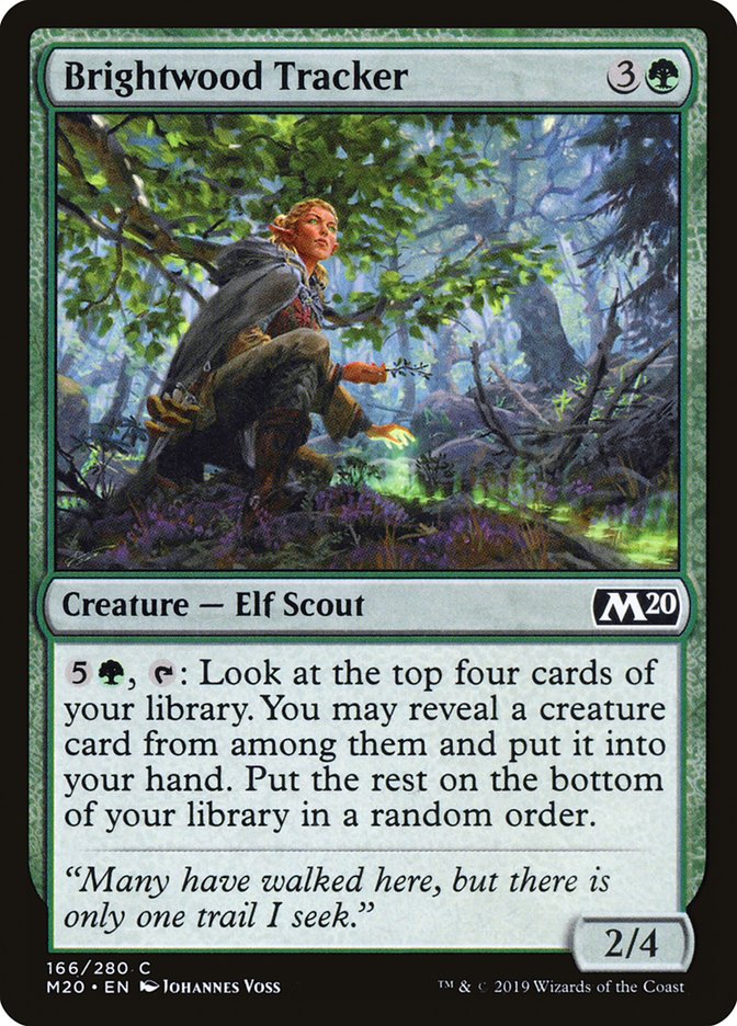 Brightwood Tracker [Core Set 2020] (M20 166)