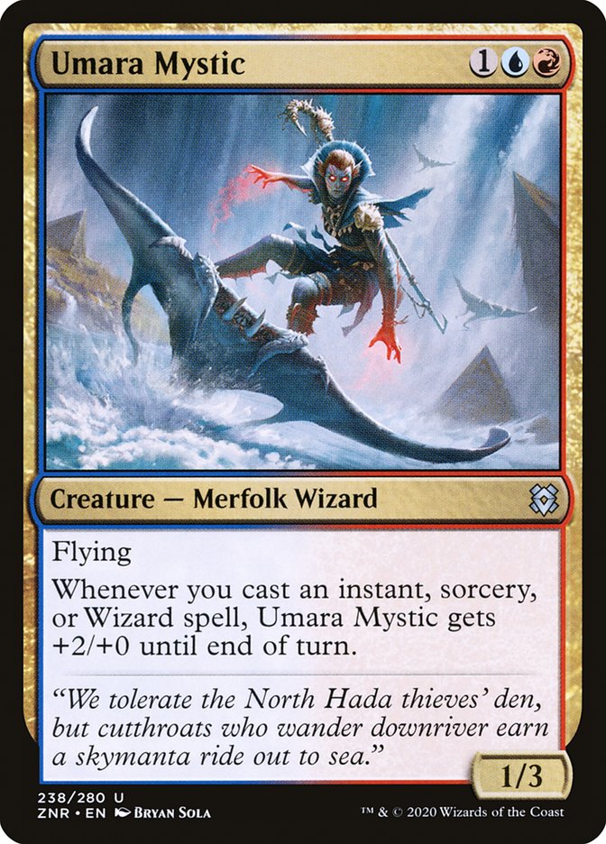 Umara Mystic [Zendikar Rising] (ZNR 238)