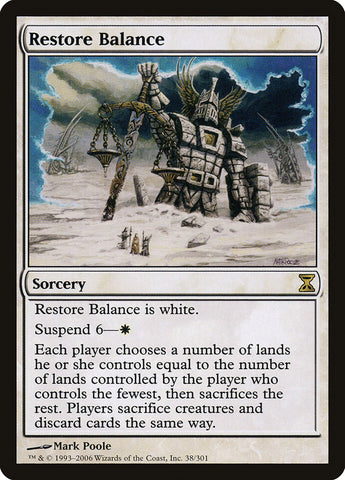 Restore Balance [Time Spiral] (TSP 38)