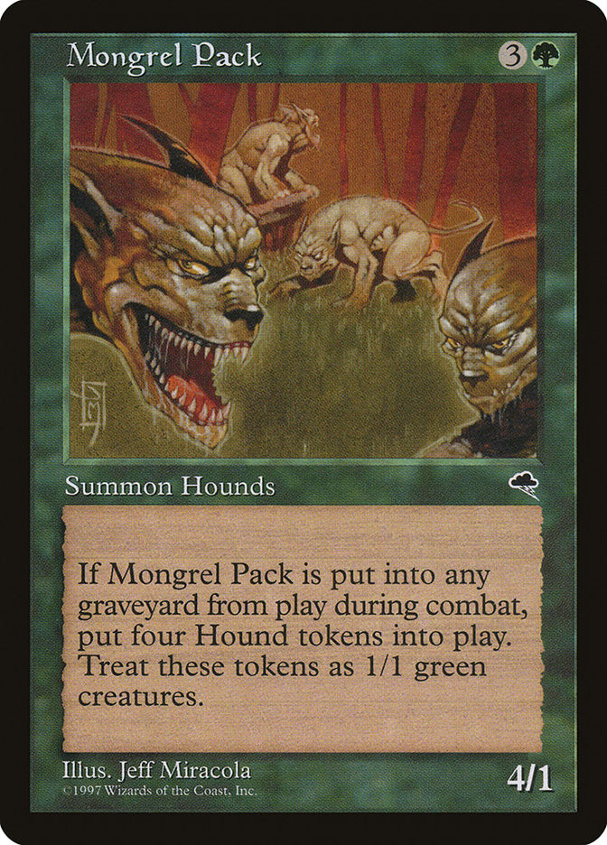 Mongrel Pack [Tempest] (TMP 237)