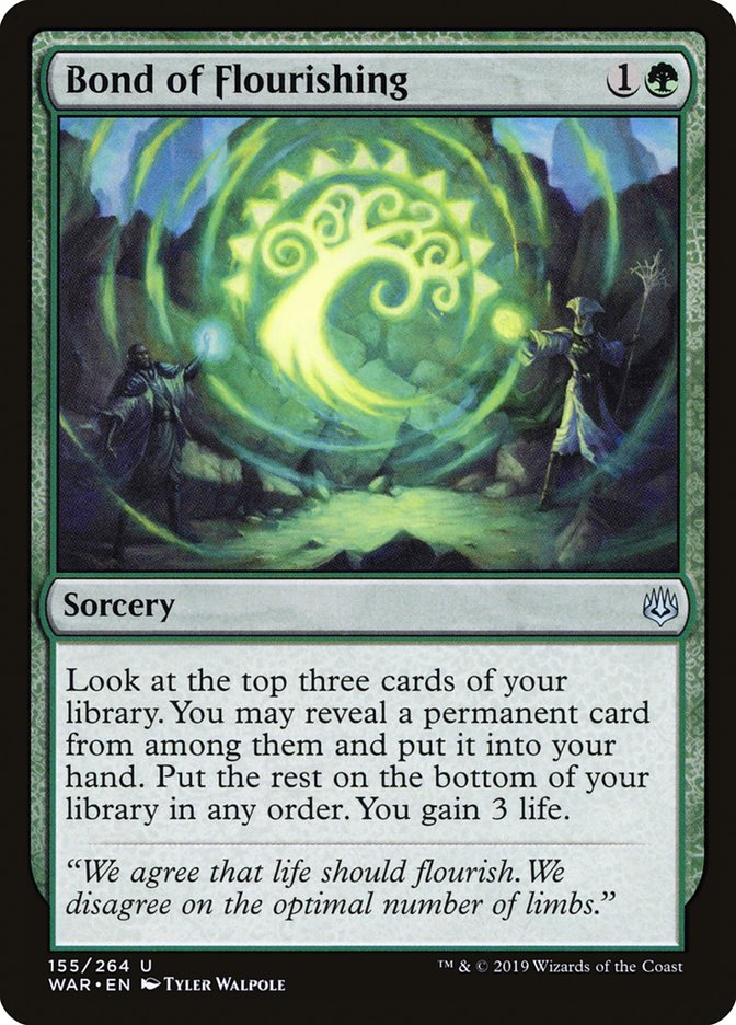 Bond of Flourishing [War of the Spark] (WAR 155)