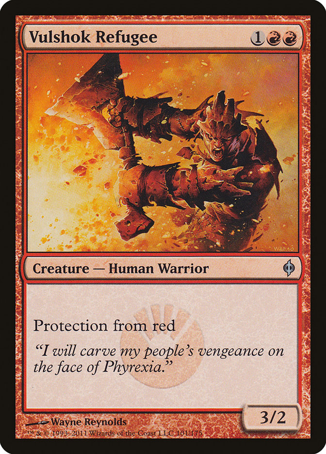 Vulshok Refugee [New Phyrexia] (NPH 101)