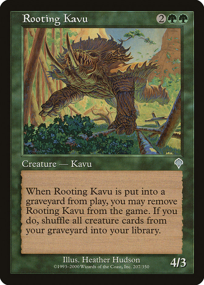 Rooting Kavu [Invasion] (INV 207)