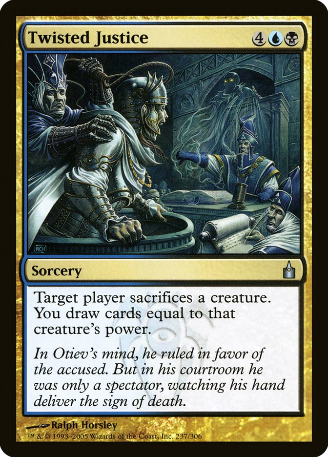Twisted Justice [Ravnica: City of Guilds] (RAV 237)