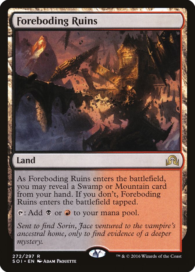 Foreboding Ruins [Shadows over Innistrad] (SOI 272)