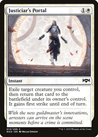 Justiciar's Portal [Ravnica Allegiance] (RNA 13)
