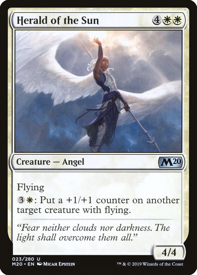 Herald of the Sun [Core Set 2020] (M20 23)