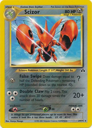 Scizor (29/75) [Neo Discovery]