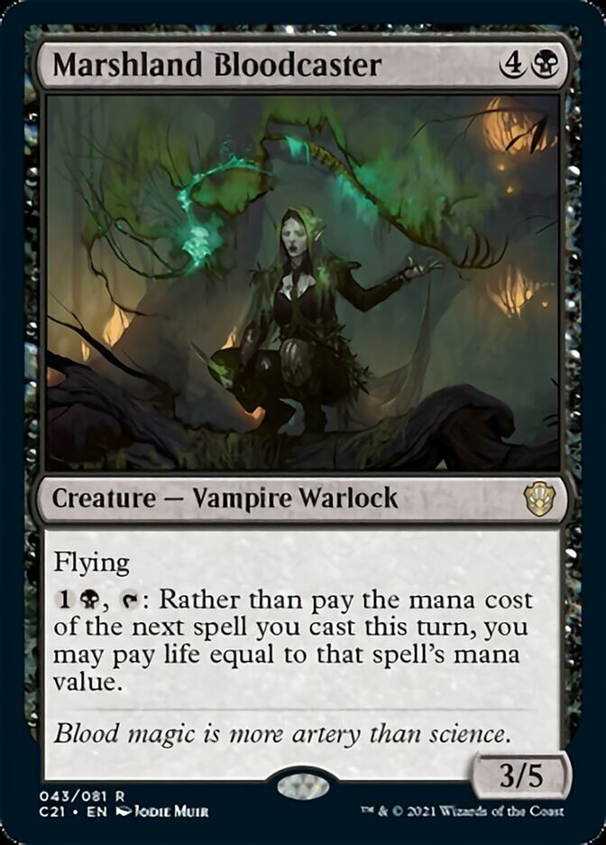 Marshland Bloodcaster [Commander 2021] (C21 43)