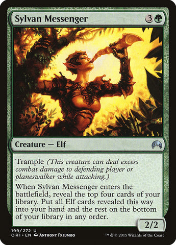 Sylvan Messenger [Magic Origins] (ORI 199)