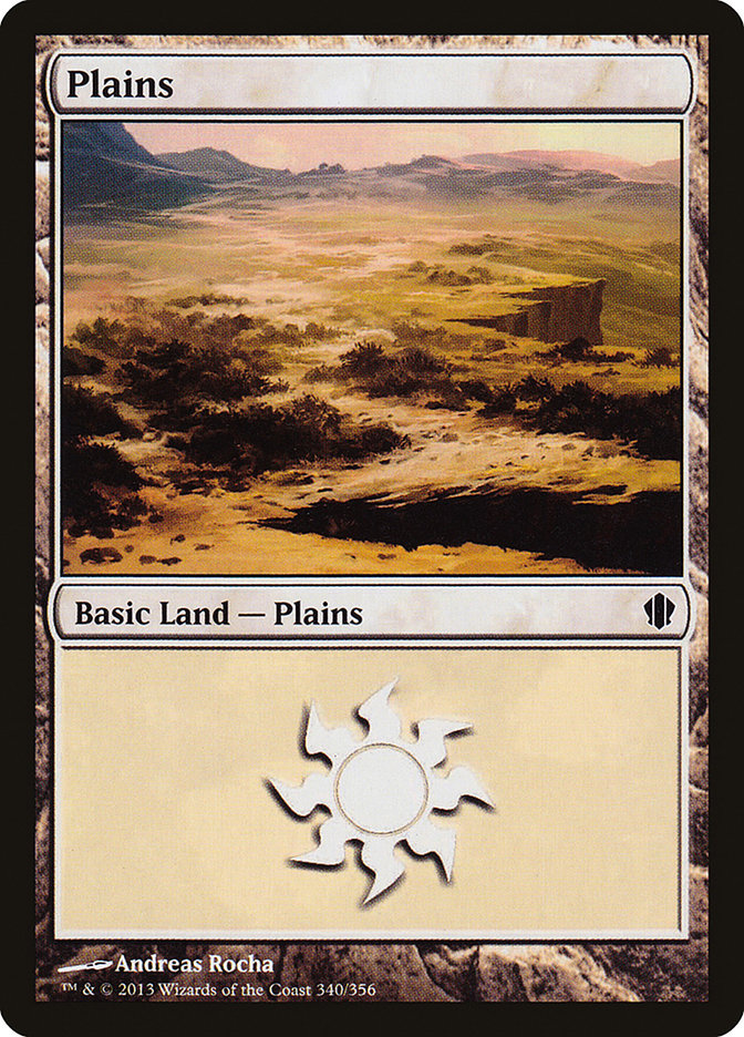 Plains (#340) [Commander 2013] (C13 340)