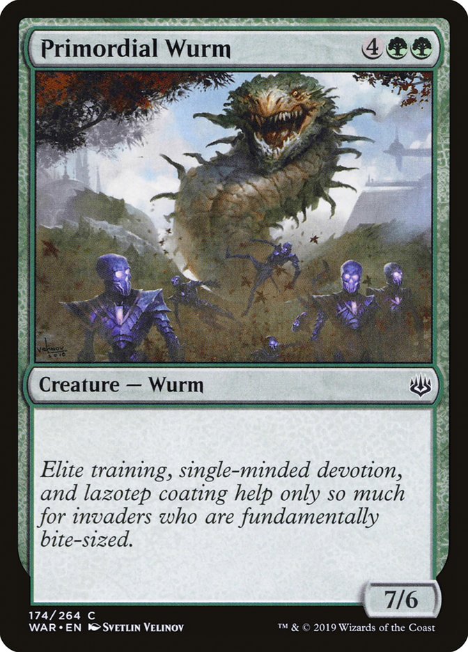 Primordial Wurm [War of the Spark] (WAR 174)