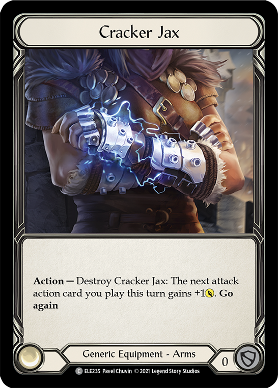 Cracker Jax [ELE235] 1st Edition Cold Foil