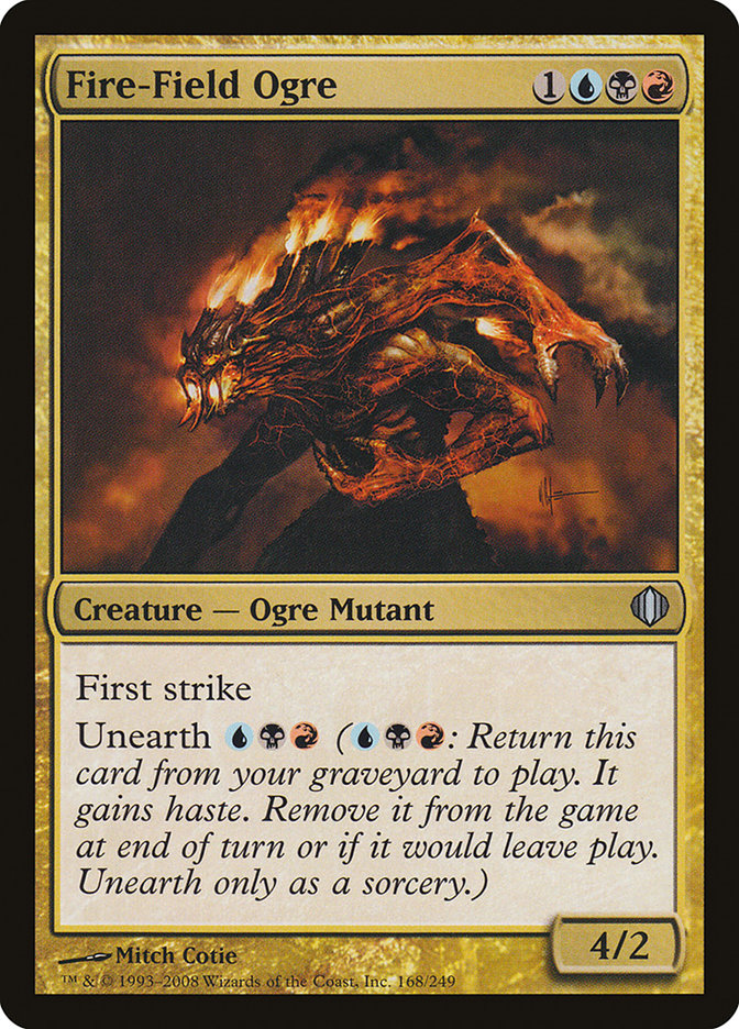 Fire-Field Ogre [Shards of Alara] (ALA 168)