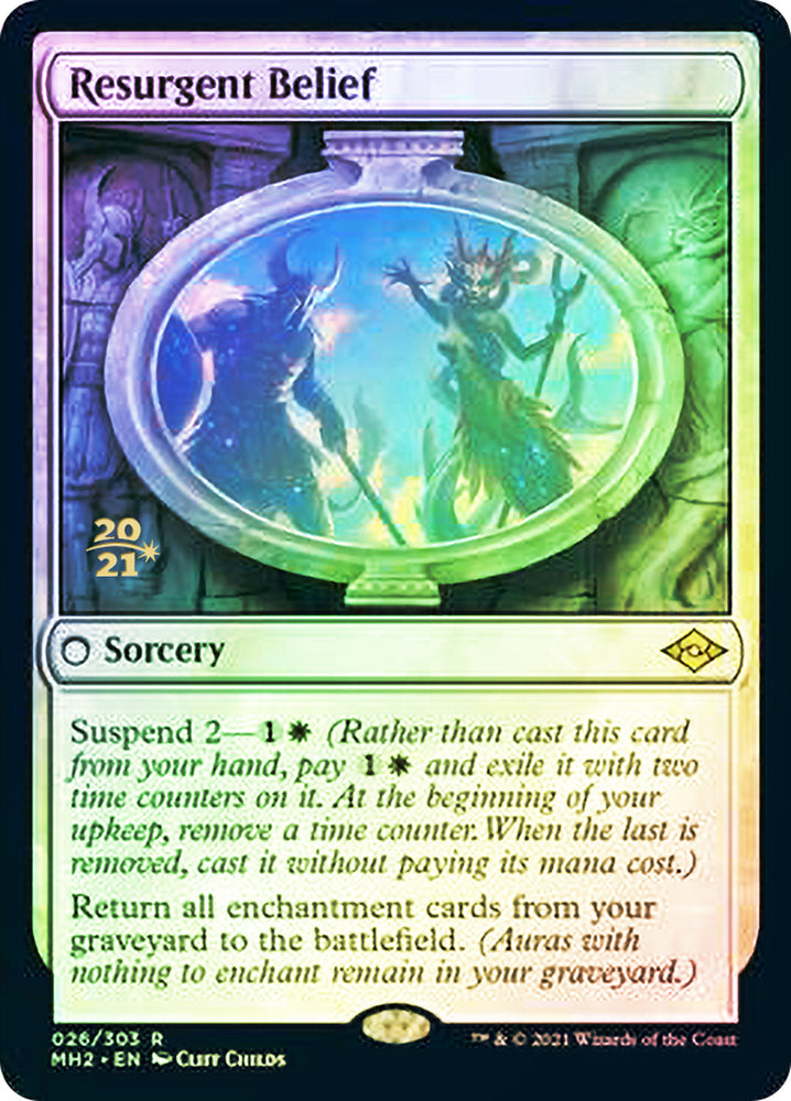 Resurgent Belief [Modern Horizons 2 Prerelease Promos] (PMH2 26)