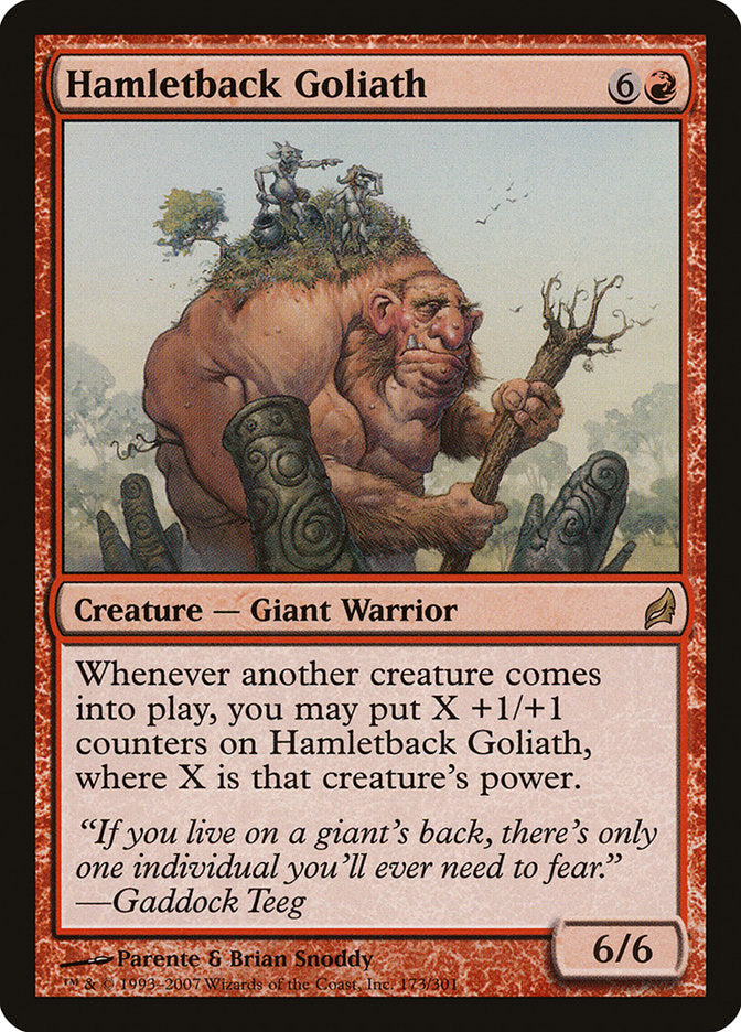 Hamletback Goliath [Lorwyn] (LRW 173)