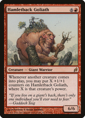 Hamletback Goliath [Lorwyn] (LRW 173)