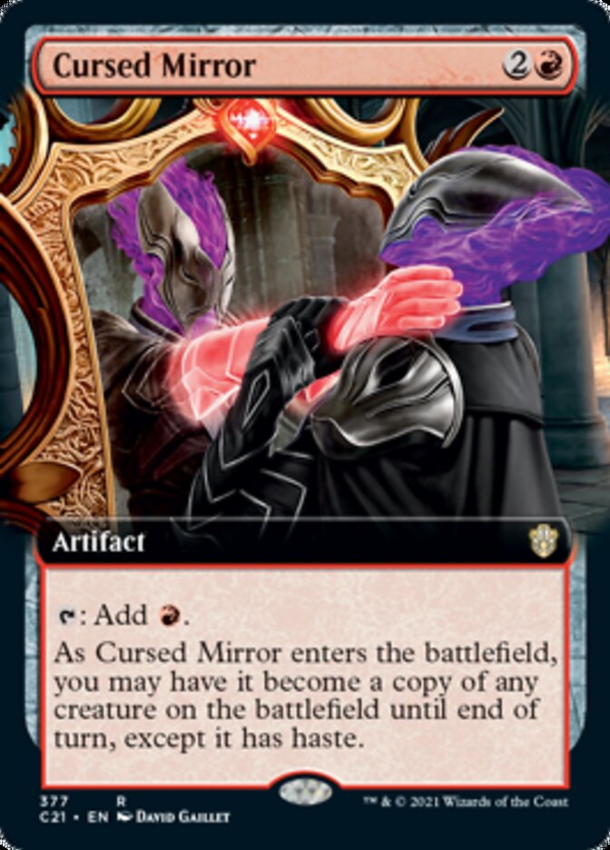 Cursed Mirror (Extended) [Commander 2021] (C21 377)