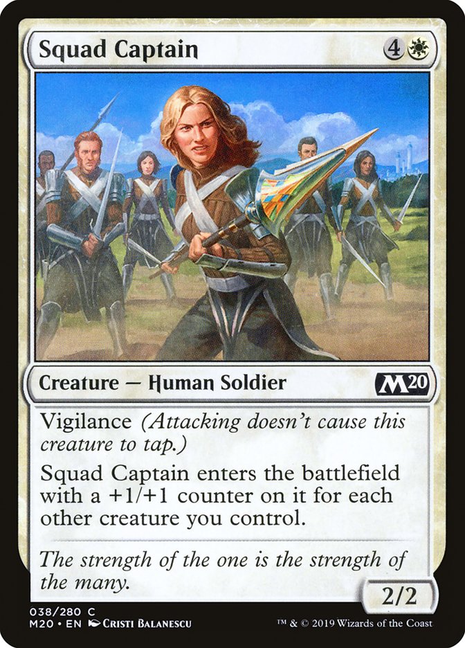 Squad Captain [Core Set 2020] (M20 38)