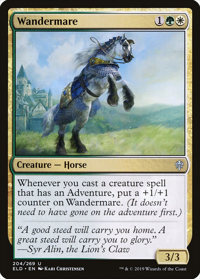 Wandermare [Throne of Eldraine] (ELD 204)