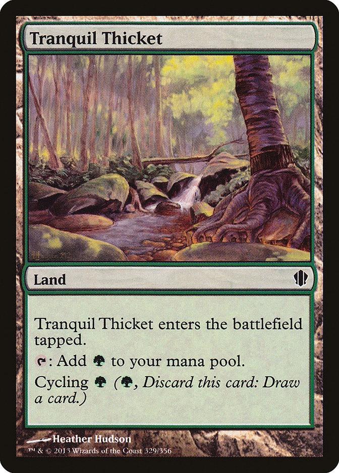 Tranquil Thicket [Commander 2013] (C13 329)