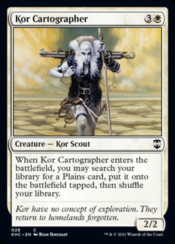 Kor Cartographer [Kaldheim Commander] (KHC 28)