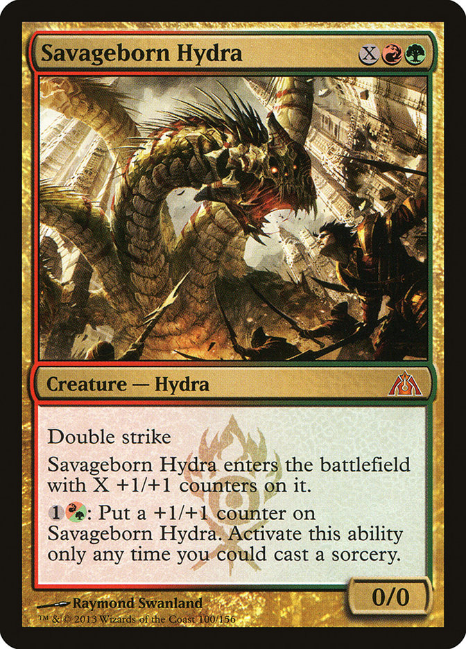 Savageborn Hydra [Dragon's Maze] (DGM 100)