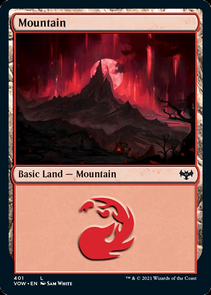Mountain (401) [Innistrad: Crimson Vow] (VOW 401)