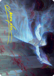 Dorothea, Vengeful Victim 1 Art Card (Gold-Stamped Signature) [Innistrad: Crimson Vow Art Series] (AVOW 57)