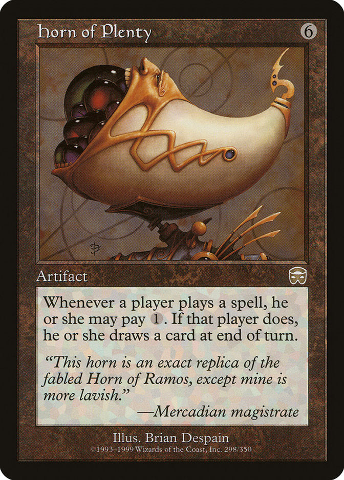 Horn of Plenty [Mercadian Masques] (MMQ 298)