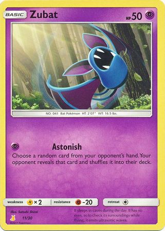 Zubat (11/30) [Sun & Moon: Trainer Kit - Lycanroc & Alolan Raichu]