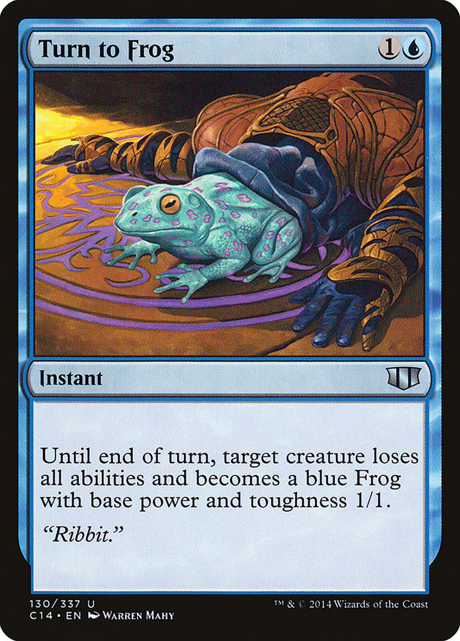 Turn to Frog [Commander 2014] (C14 130)